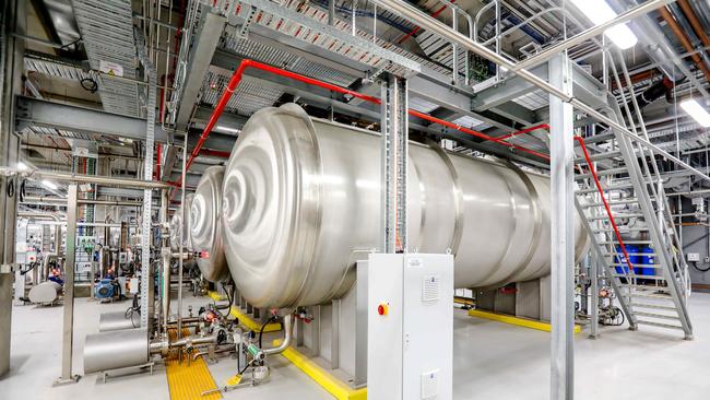 Inside the CSL factory at Broadmeadows in outer northern Melbourne. Picture: Tim Carrafa