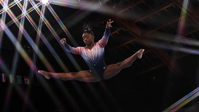 Simone Biles received widespread praise and support for her decision to put her mental health first. Picture: AFP