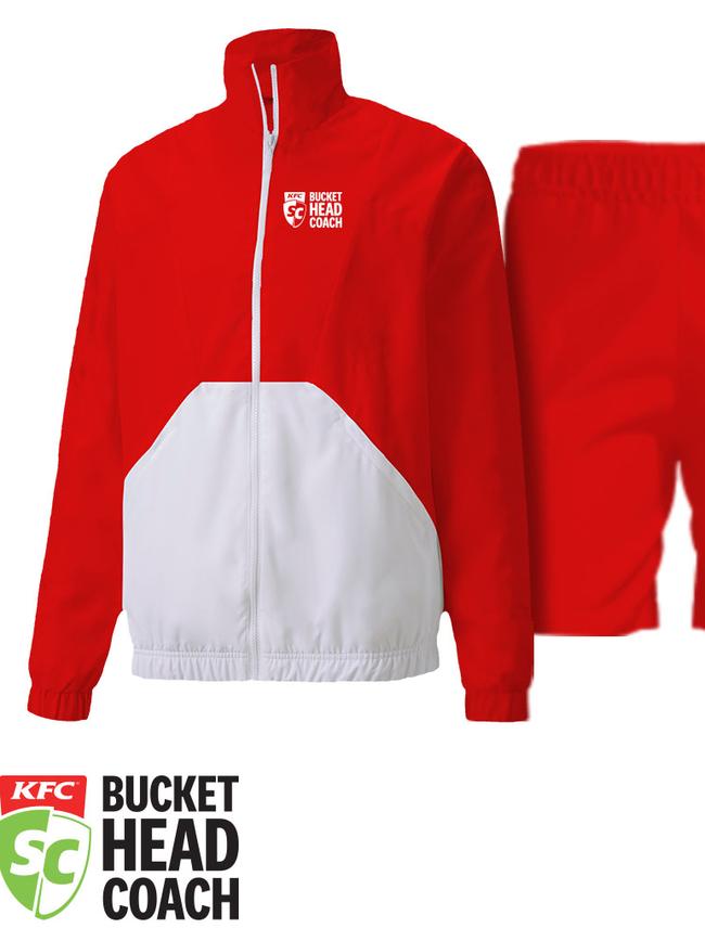 The Buckethead coach tracksuit.