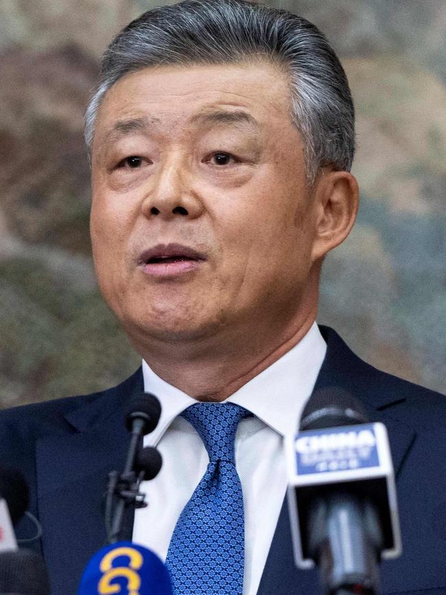 China's ambassador to Britain Liu Xiaoming. Picture: AFP