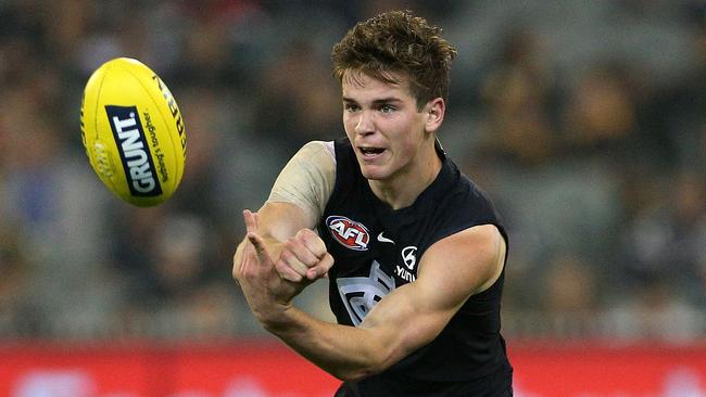 Paddy Dow has shown great potential at the Blues. Picture: AAP