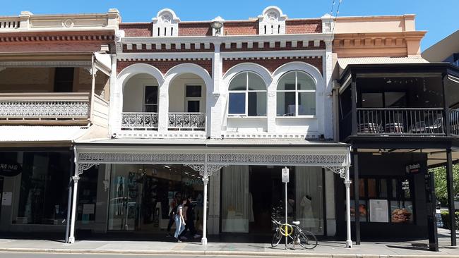 Aurelio and Tony Vidmar are investors in two adjacent Rundle Street properties. Picture: Giuseppe Tauriello