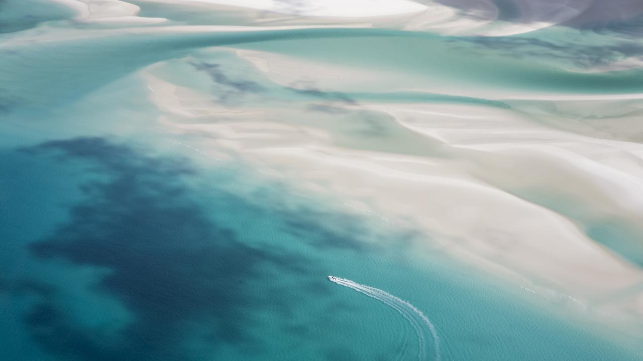 Aerial view of Whitehaven Beach. Picture: iStock