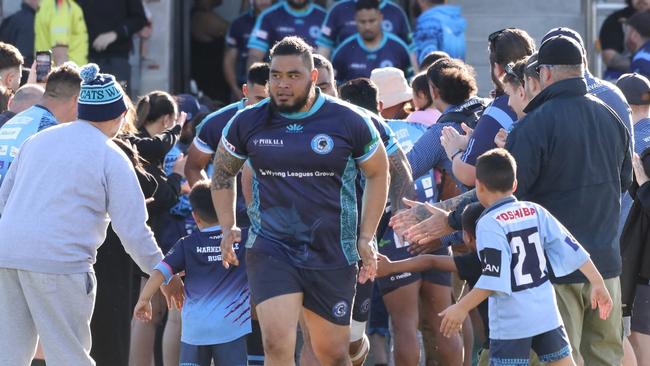 Mathew Piukala put in a huge effort for the Wildcats. Picture: supplied