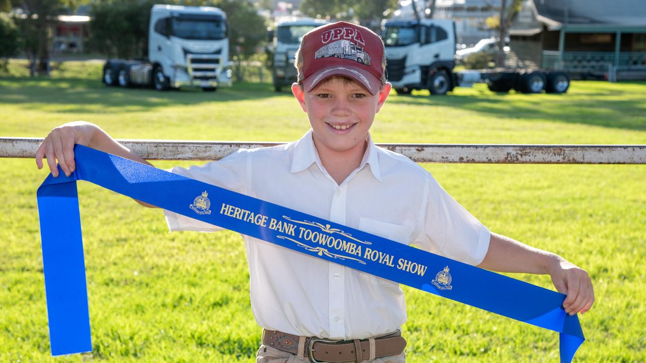 Junior cattle judge winner, Darcy Phillips, from Nobby. Heritage Bank Toowoomba Royal Show. Thursday April 18th, 2024 Picture: Bev Lacey