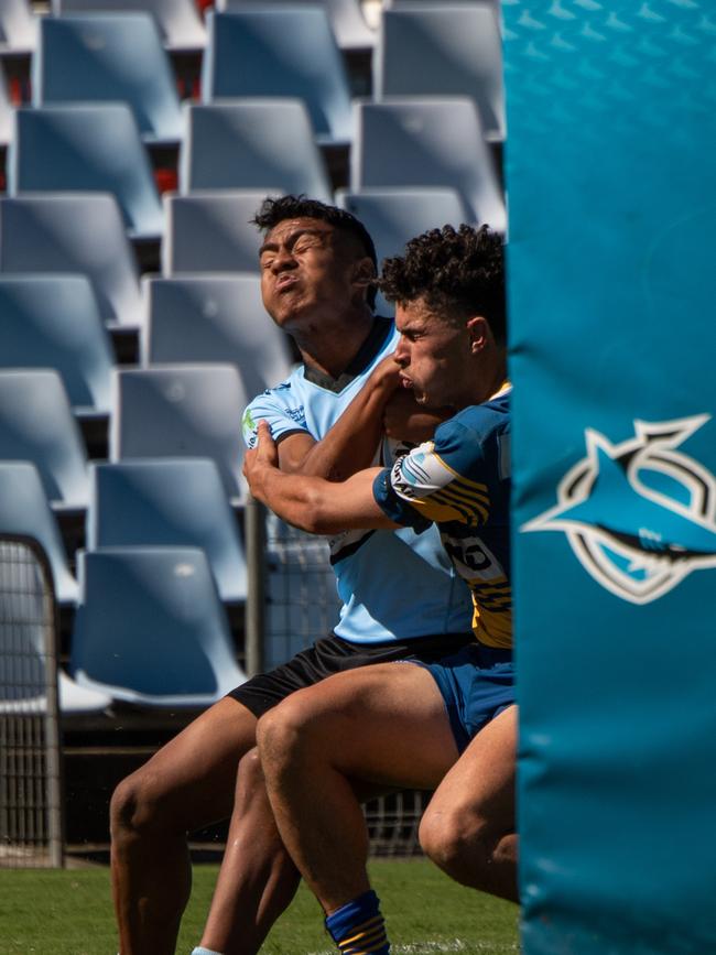 Parramatta’s win means they will have a week off before playing a final on April 24. Picture: Monique Harmer