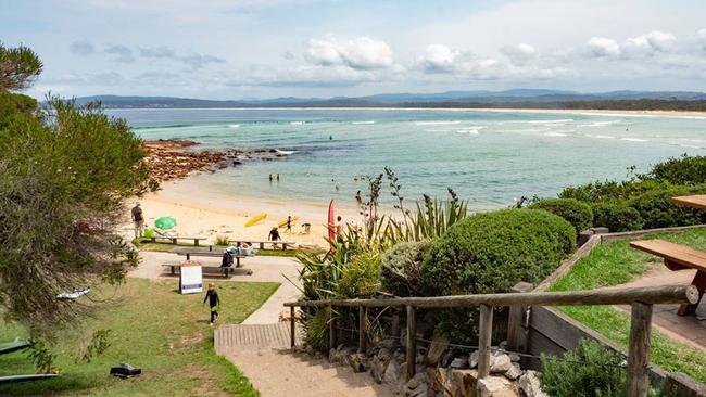 Qantas has announced flights to Merimbula as the airline explores new routes for travellers in the COVID crisis. Picture: Merimbula Visitor Information Centre