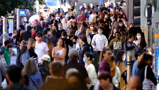 Queensland’s population is set to grow by 250,000 in the next four years. Picture: NCA NewsWire/ Luis Ascui.