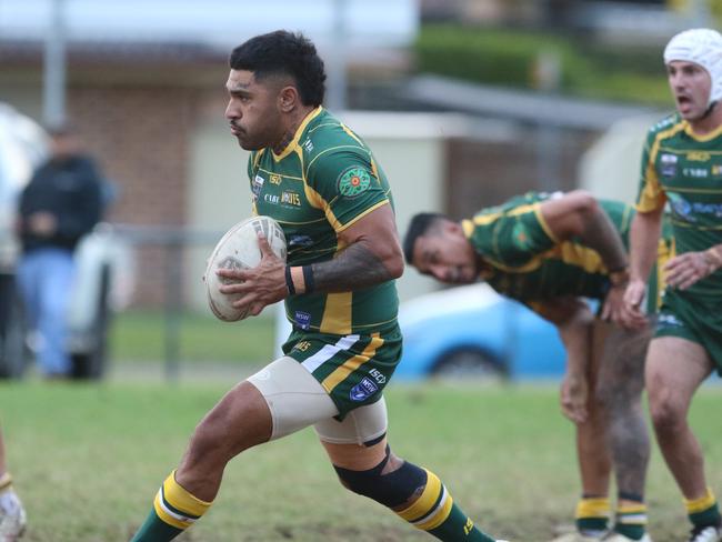 Viliami Fonokalafi scored the first try for Windsor. Picture Warren Gannon Photography