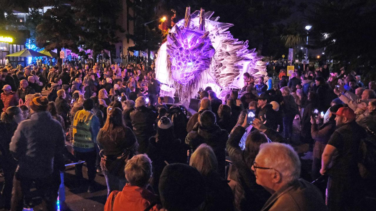 White Night Geelong was a big success. Photo: Mark Wilson.