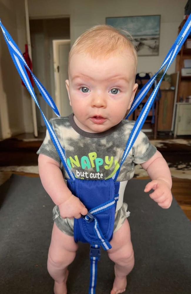Caide David Peters has been crowned one of the cutest babies in Toowoomba for 2024. Picture: Supplied