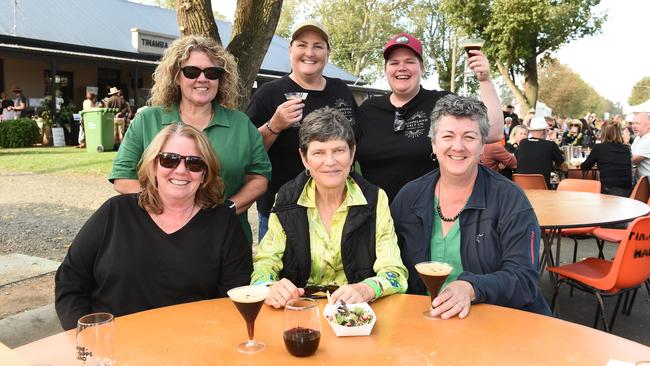 Tinamba Food and Wine Festival — Mel Conwell and friends. Picture: David Smith