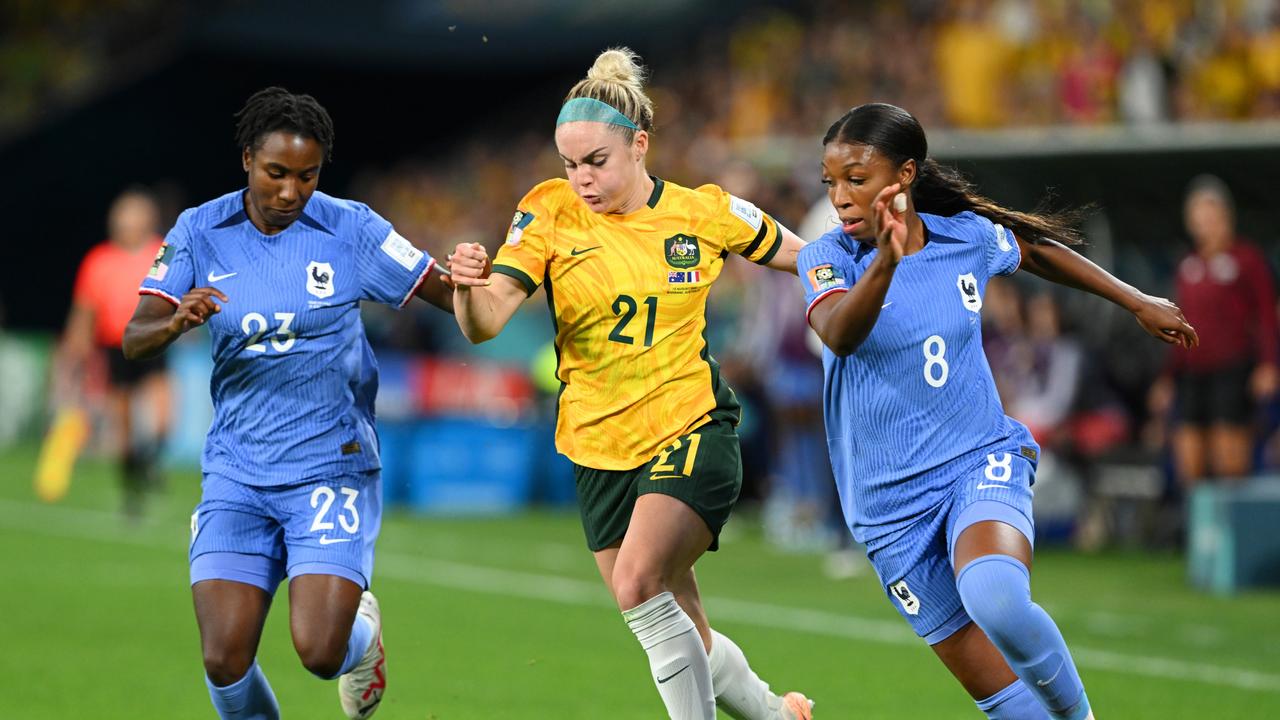 Carpenter has come out the other side of it stronger, but studies do suggest female athletes receive more social media abuse than men. Picture: Getty Images