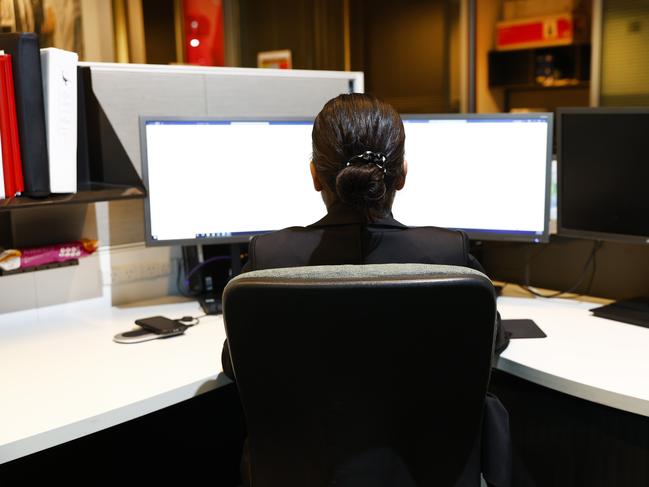 Strike Force Trawler operates around the clock in the war against child sexual abuse. Picture: Richard Dobson