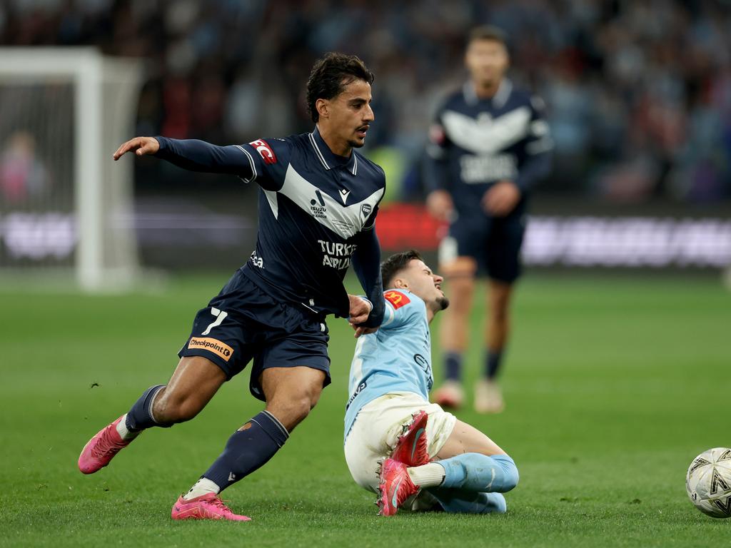 Daniel Arzani was the Victory’s best player. Picture: Getty Images