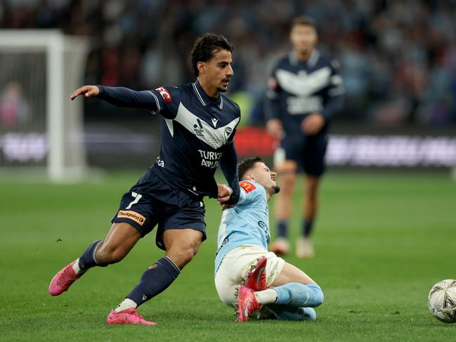 Daniel Arzani was the Victory’s best player. Picture: Getty Images