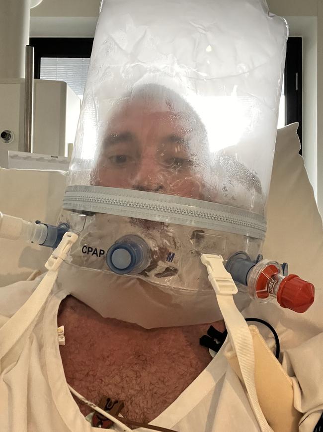 Paul Dimattina was says his Covid battle was ‘brutal’.