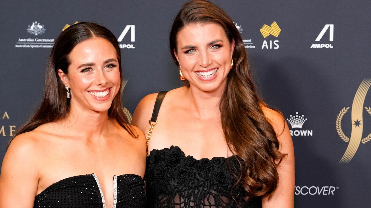 Noemie Fox and Jess Fox at the Sport Australia Hall Of Fame Gala Dinner where they stole much of the spotlight.