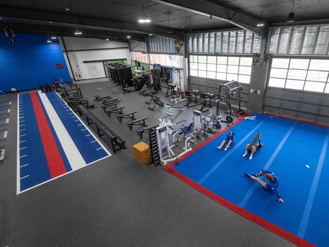 The $70m new facility at Whitten Oval officially opens next week. Picture: Tony Gough