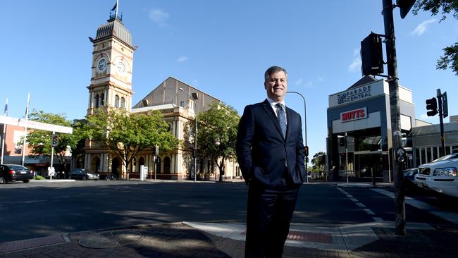 Norwood, Payneham &amp; St Peters Mayor Robert Bria on The Parade, which will receive its first upgrade in more than 20 years. Photo: Sam Wundke