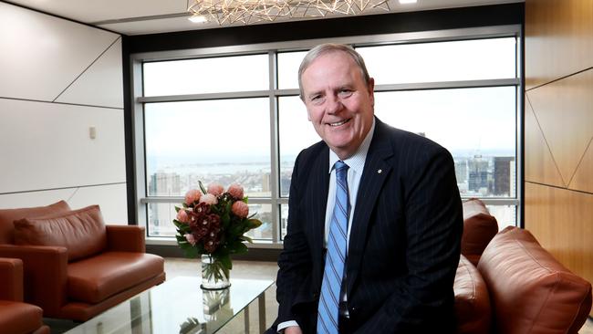 Former Future Fund chairman Peter Costello is a former partner in ECG Advisory Solutions. Picture: David Geraghty/The Australian.