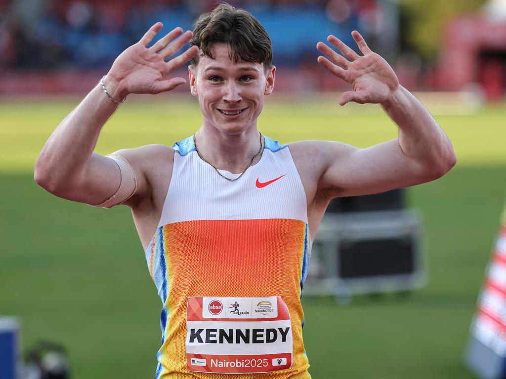 Kennedy breaks 10-second barrier in 100m sprint stunner