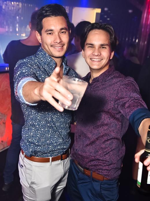 Luke Spajic and Chris Spajic at Shooters.