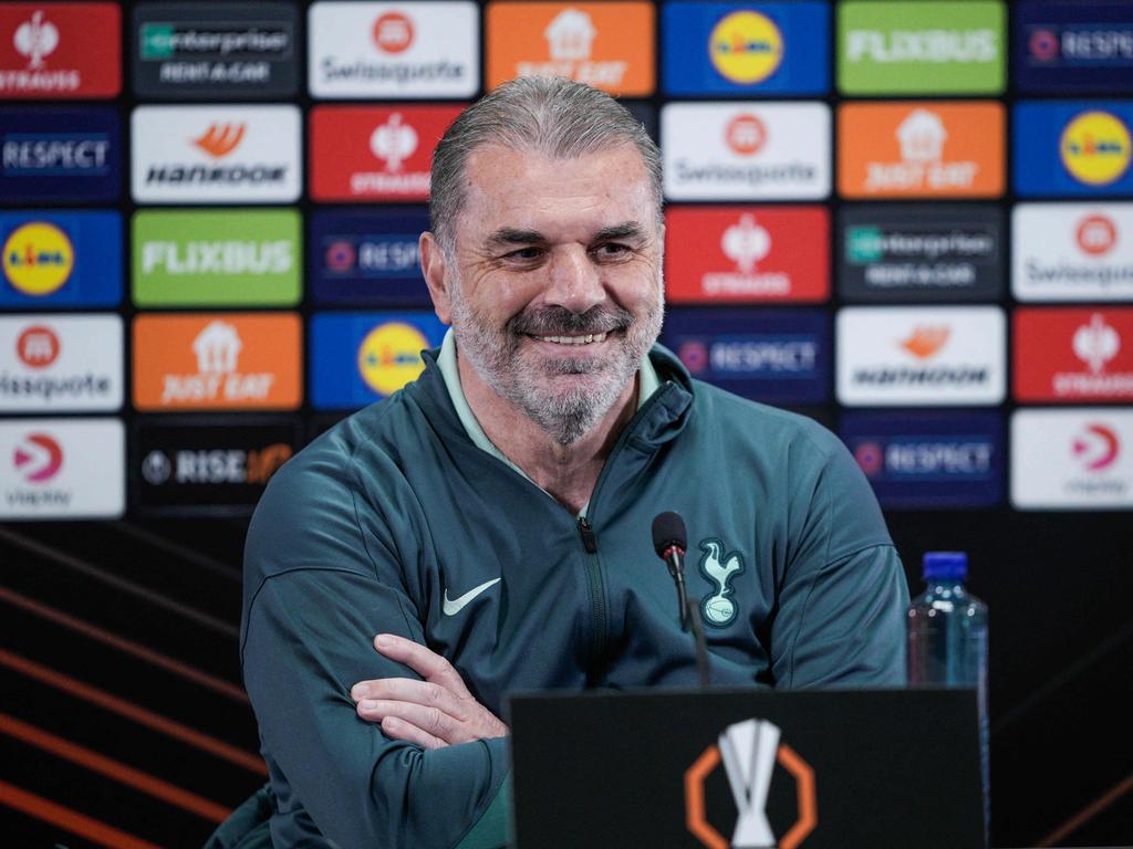 Postecoglou suggested there were doubles standards at play when Tottenham are involved. Picture: Getty