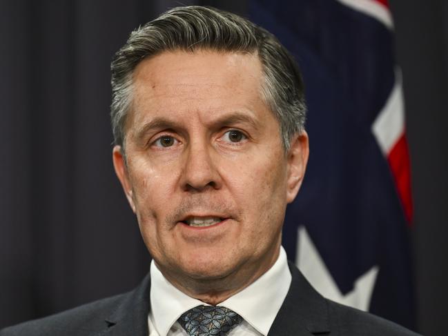 Health Minister Mark Butler is warning Australia must rebuild public trust before the ‘next pandemic’. Picture: NewsWire / Martin Ollman