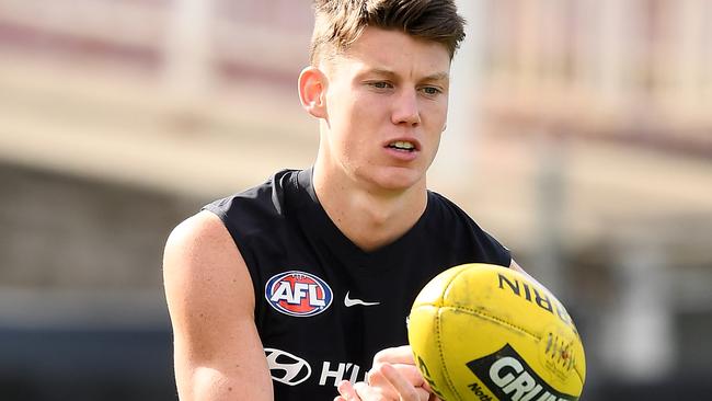 Sam Walsh can be traded out before Carlton’s bye in Round 14.