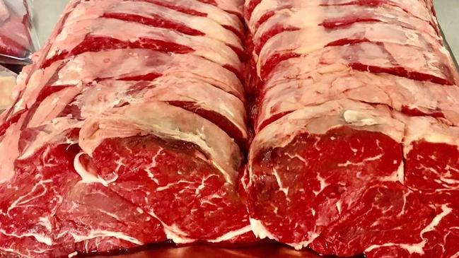 South Devon and Red Wagyu cross beef cuts. Picture: Supplied