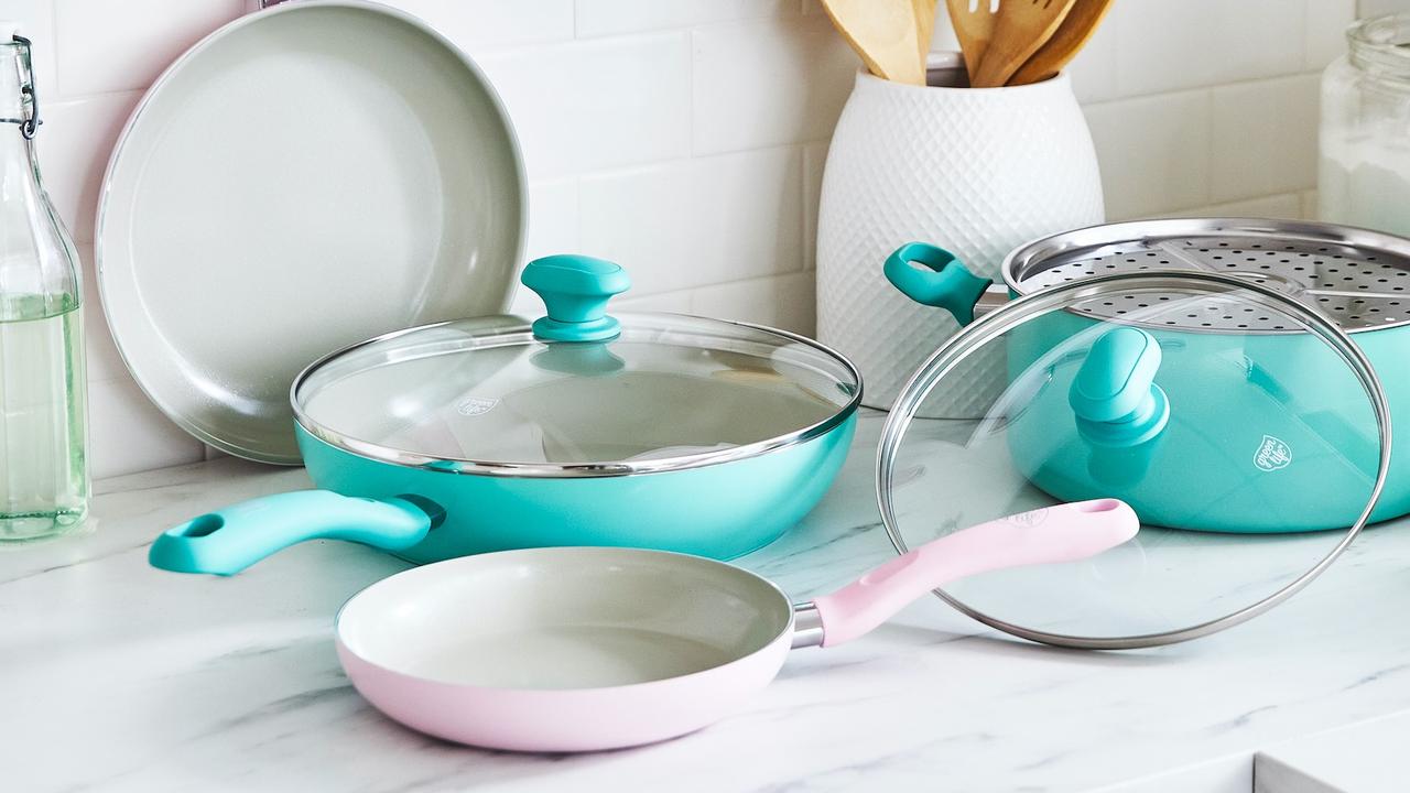 Combining style with functionality, GreenLife creates non-stick cookware that's better for you and the environment. Image: GreenLife.