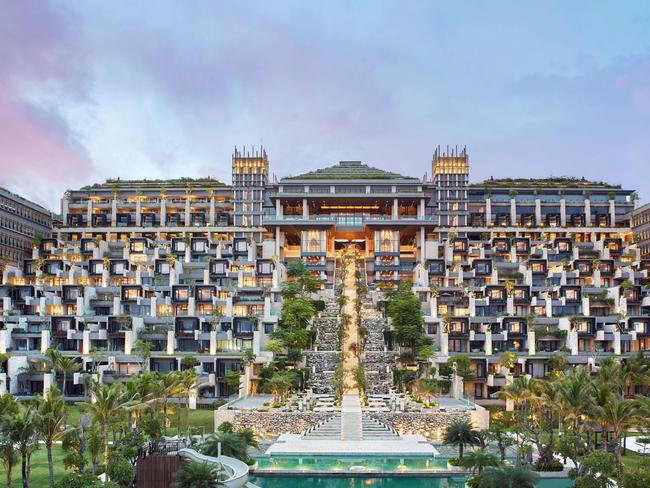 The alleged assault took place at Apurva Kempinski Hotel in Bali. Picture: supplied