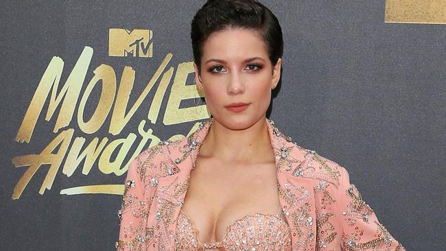 Halsey at the 2016 MTV Movie Awards in Burbank, California.