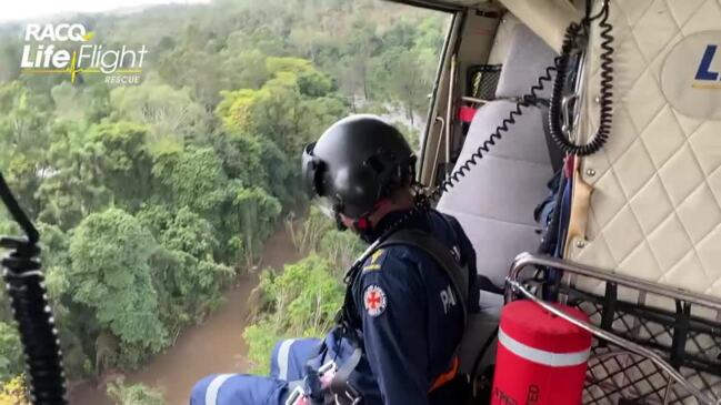 Rescue chopper joins search for missing Imbil man