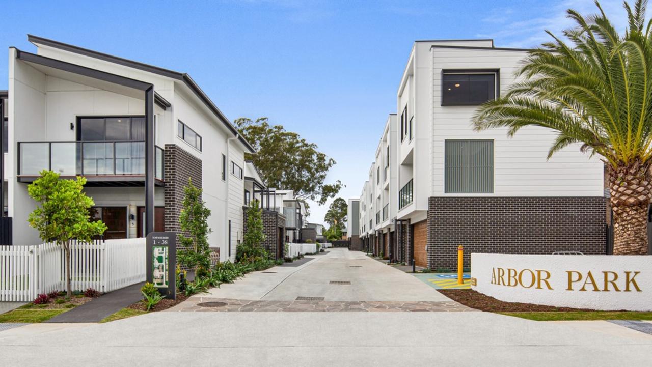 Inside Wynnum West townhouse development, Arbor Park The Courier Mail