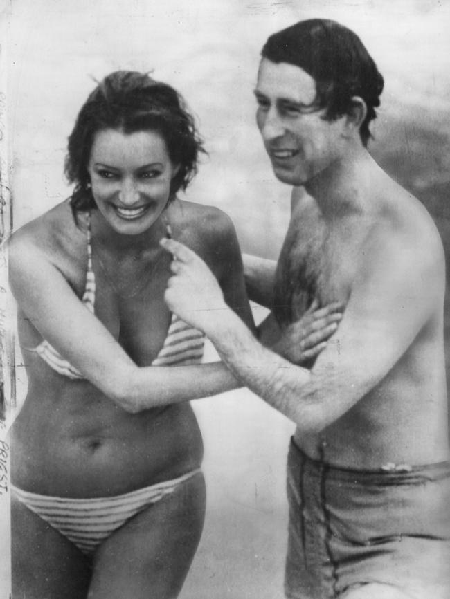 Jane Priest, the bikini-clad model who ‘stole a kiss’ from Prince Charles.