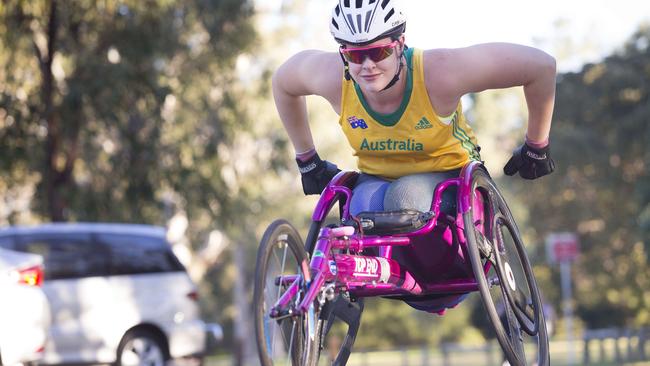 Rosemary Little has been selected to her second Paralympics. Picture: Melvyn Knipe