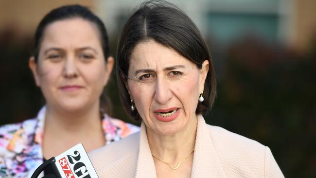 NSW Premier Gladys Berejiklian revealed more than 34,000 baby bundles have been handed out across the state. Picture: AAP Image/Joel Carrett