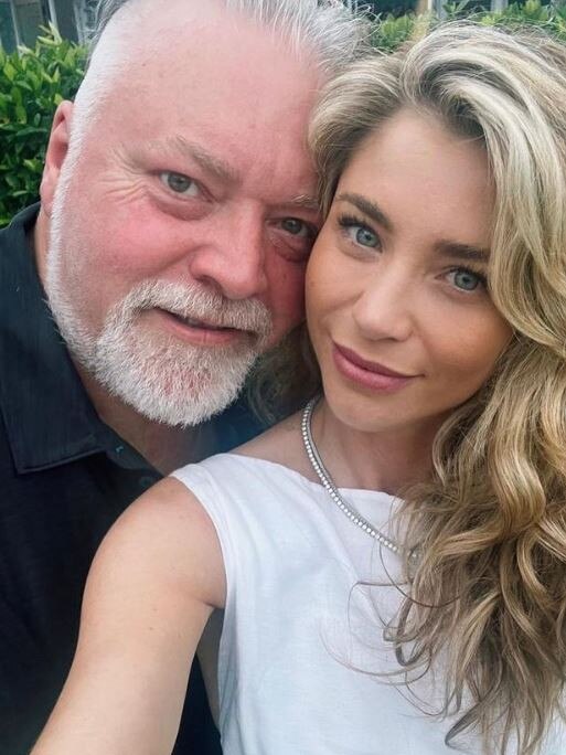 Kyle Sandilands and partner Tegan are getting married in April.