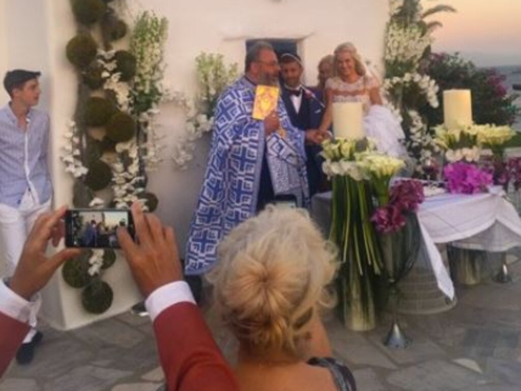 Karida called her wedding to Macris ‘the most beautiful moment of my life’. Picture: Supplied
