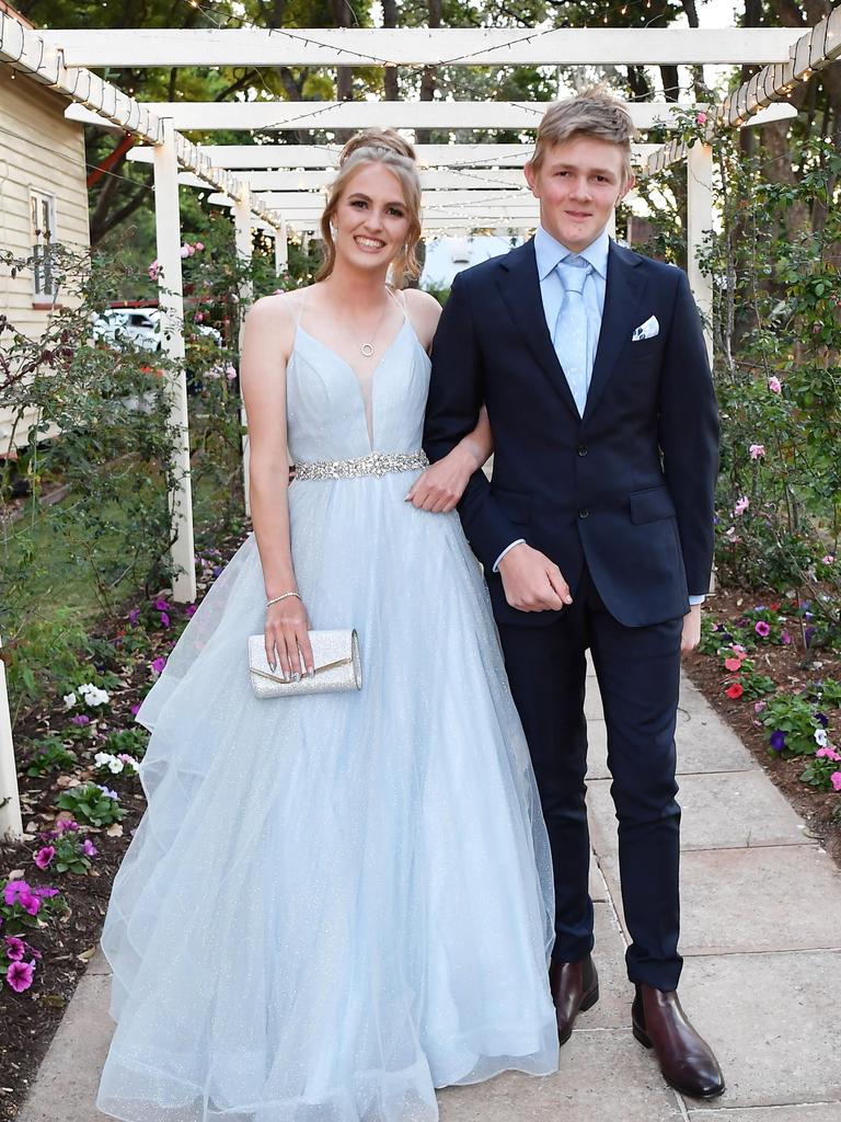 Talita Cann and Nathan Cann at Glennie School Formal. Picture: Patrick Woods.