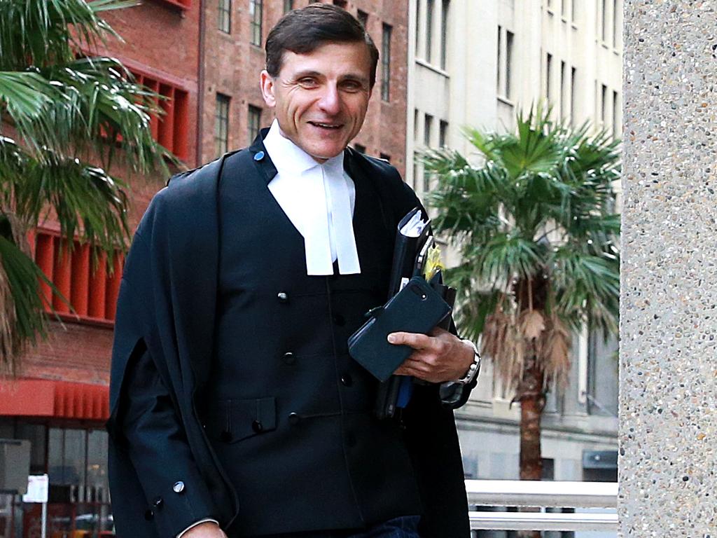 Mr Roberts-Smith’s barrister, Arthur Moses SC, called his final witness in the long-running defamation trial in the Federal Court this week. Picture: Dylan Coker