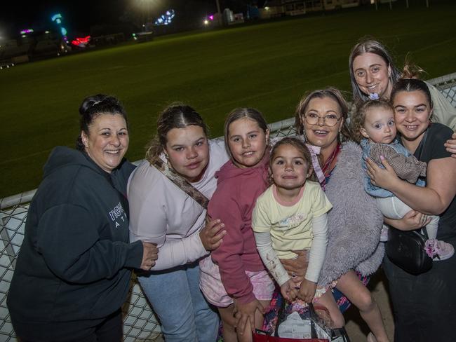 Anna Caccaviello, Atilla Benfield, Paisley Benfield, Jessica Benfield, Aria Wise, Laura Caccaviello Ella Caccaviello, Abby Gray at the 2024 Swan Hill Show Picture: Noel Fisher