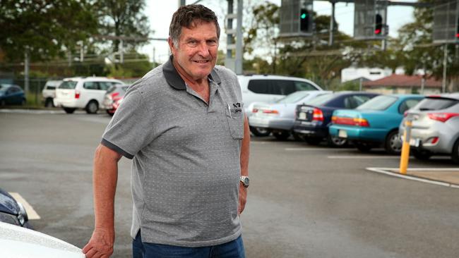 Keith Brinin at Altandi Train Station. Picture: Richard Walker