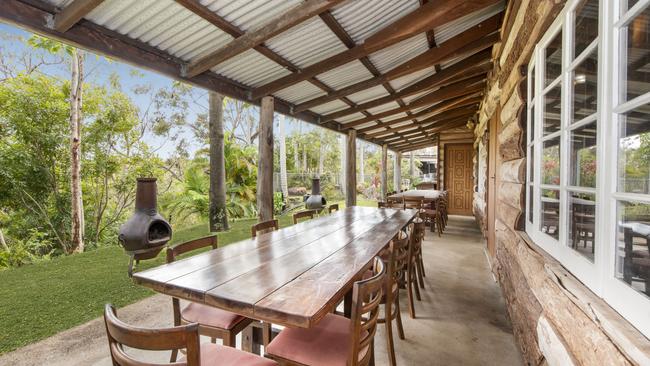 The Hidden Valley Cabins resort on the western slopes of the Paluma Range.