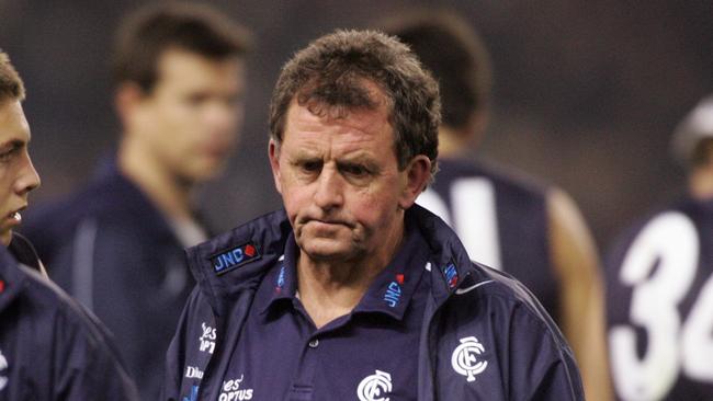 Carlton coach Denis Pagan during Carlton v Hawthorn AFL game at the Telstra Dome, Melbourne.