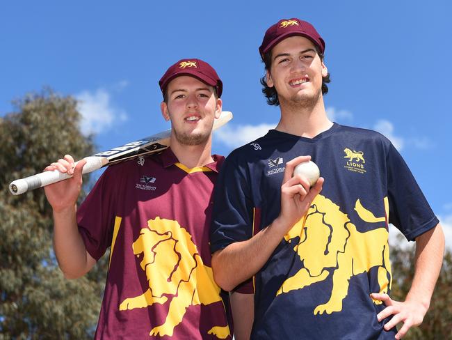 Zac and Sam Elliott made their First XI debuts alongside each other in Round 1. Picture: Josie Hayden