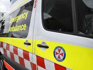 MOTORWAY ACCIDENT: A four-year-old and an adult are understood to have been travelling along the Pacific Motorway when a tree branch smashed their vehicles windscreen. Picture: Trevor Veale