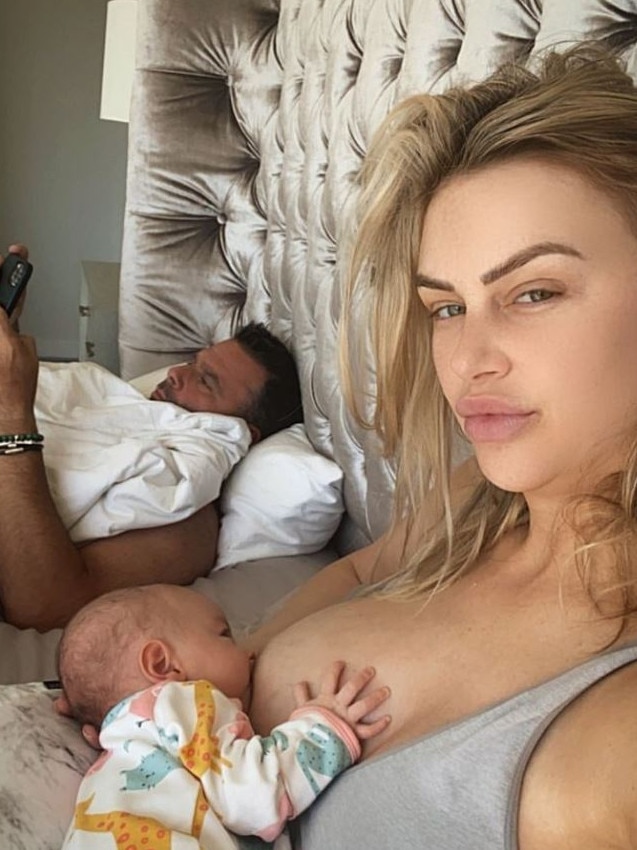 The couple share a daughter. Picture: Instagram